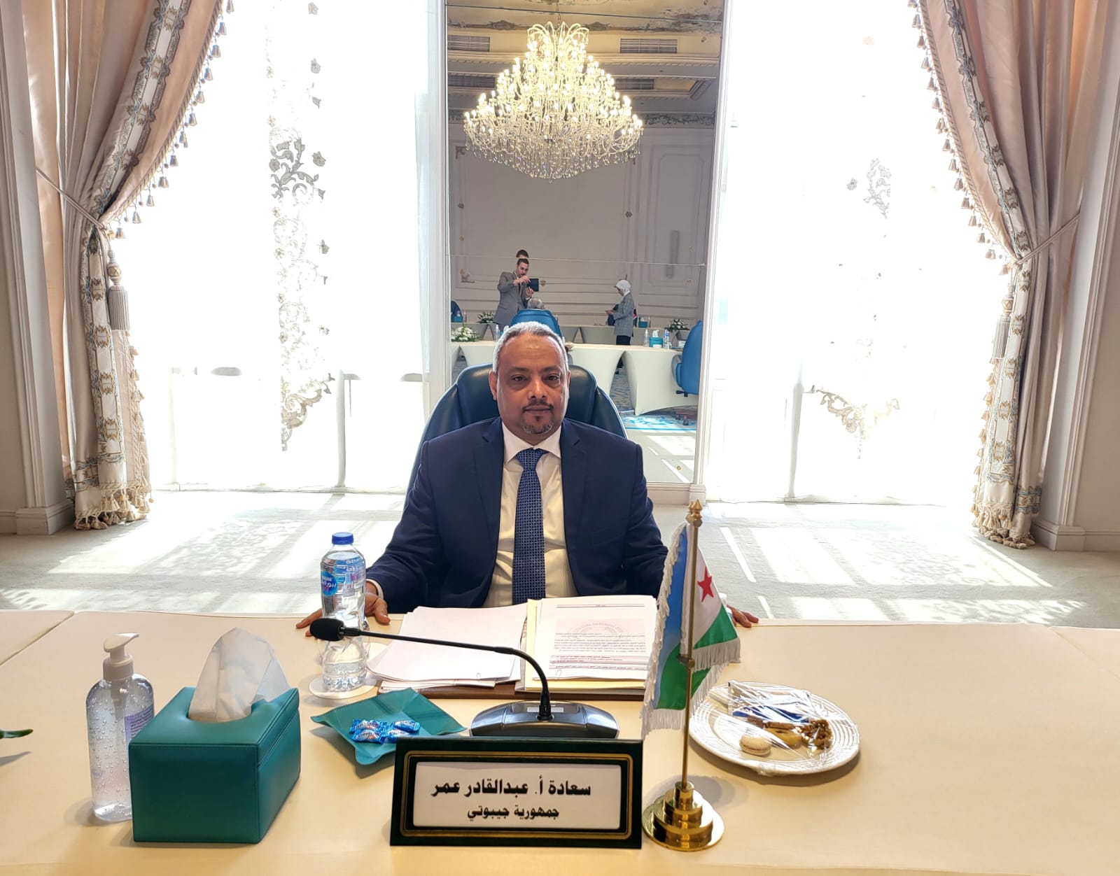 Participation of H.E the Ambassador in the meeting of the Governing body of the Arab Planning Institute 
